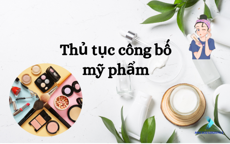 Thủ tục công bố mỹ phẩm